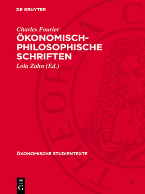 cover image of Ökonomisch-philosophische Schriften